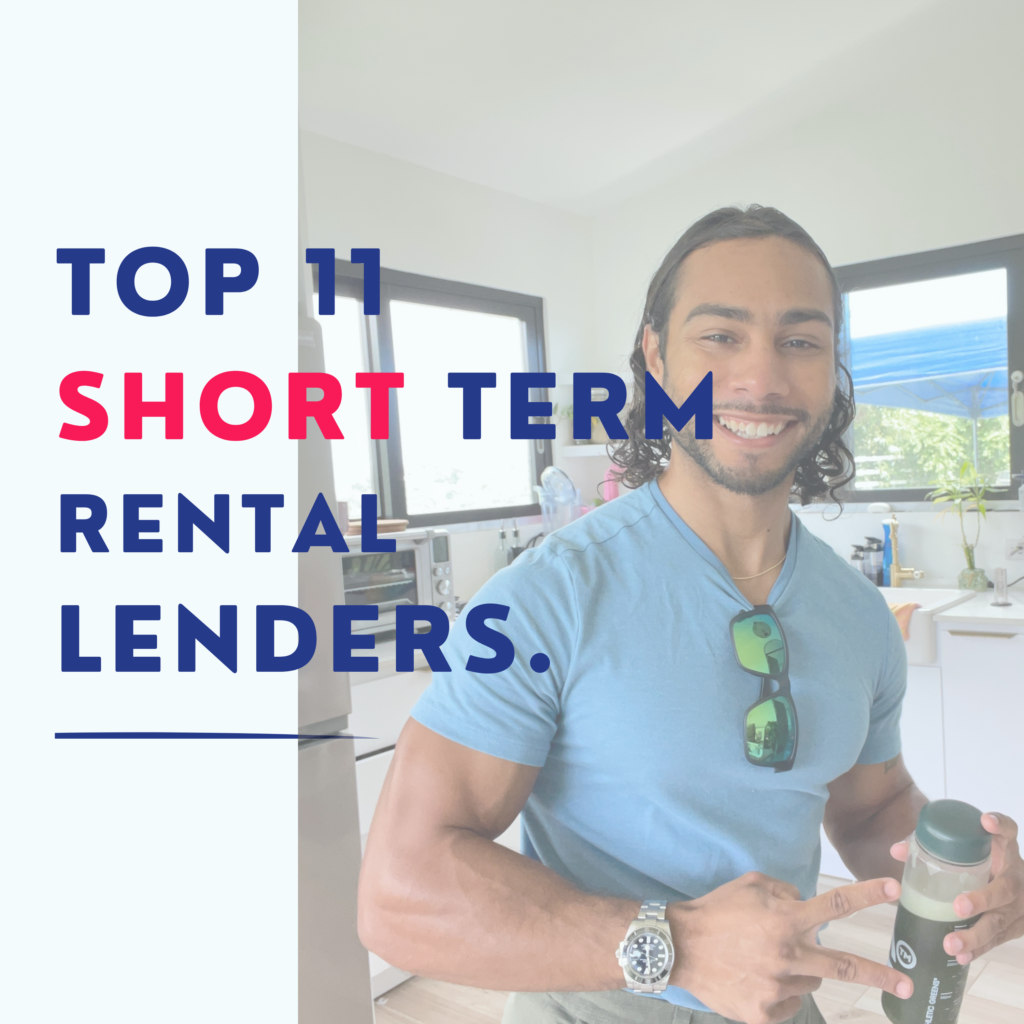 Short Term Rental Lenders